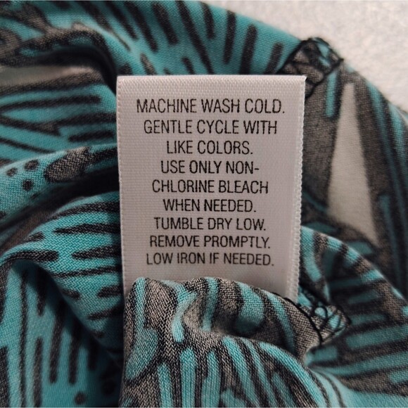 NWT Cami Y2K XL XLarge Babydoll Tank Top Strappy 2000s Apt. 9 New Green Black - Picture 7 of 7